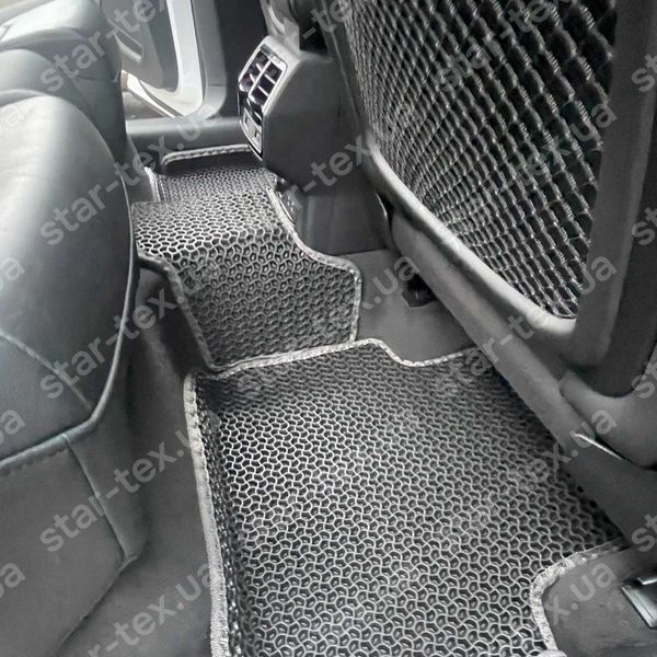 Комплект ковриков EVA/Ромб в салон на Audi Q3 (F3) II (2019 - 2025) спортбэк Черный/Черный 17659-01-21-41 фото 15