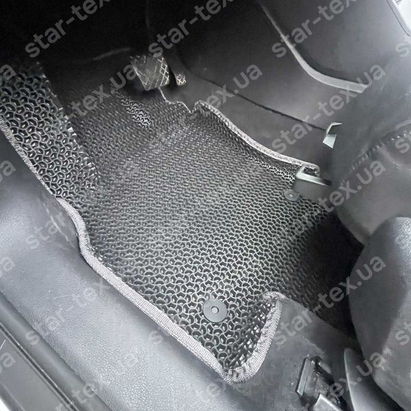 Комплект ковриков EVA/Ромб в салон на Audi Q3 (F3) II (2019 - 2025) спортбэк Черный/Черный 17659-01-21-41 фото 8