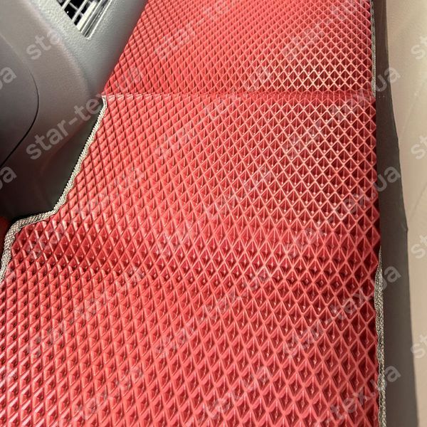 Комплект ковриков в салон на Subaru Solterra (2022 - ) EVA/Ромб Черный/Черный 15663-01-21-41 фото 11