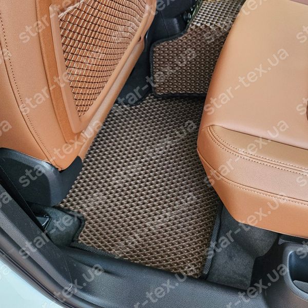 Комплект ковриков EVA/Ромб в салон на Audi Q3 (F3) II (2019 - 2025) спортбэк Черный/Черный 17659-01-21-41 фото 5