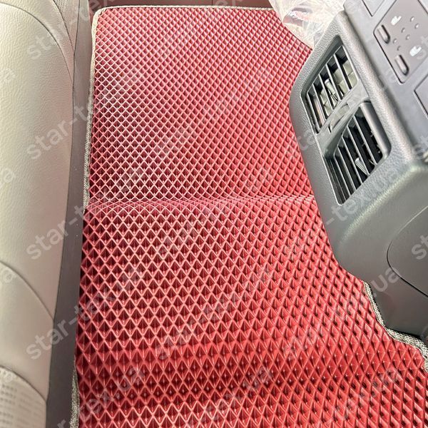 Комплект ковриков в салон на Subaru Solterra (2022 - ) EVA/Ромб Черный/Черный 15663-01-21-41 фото 9
