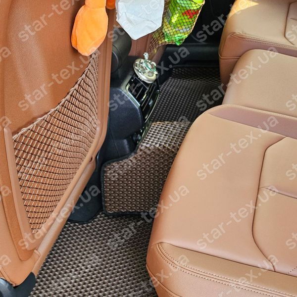 Комплект ковриков EVA/Ромб в салон на Audi Q3 (F3) II (2019 - 2025) спортбэк Черный/Черный 17659-01-21-41 фото 6