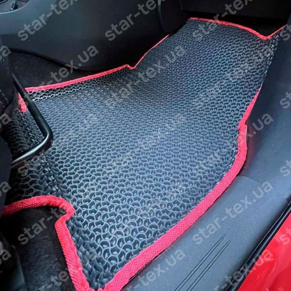 Комплект ковриков в салон на Subaru Solterra (2022 - ) EVA/Ромб Черный/Черный 15663-01-21-41 фото 15