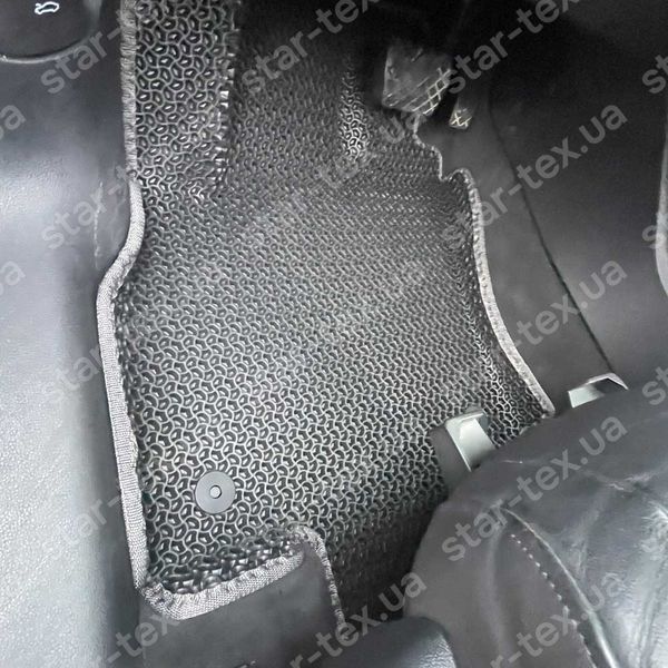 Комплект ковриков EVA/Ромб в салон на Audi Q3 (F3) II (2019 - 2025) спортбэк Черный/Черный 17659-01-21-41 фото 7