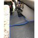 Комплект ковриков на 1-й ряд на Volkswagen LT (1996 - 2006) EVA/Ромб Черный/Черный 14065-01-21-41 фото 3
