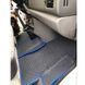 Комплект ковриков на 1-й ряд на Volkswagen LT (1996 - 2006) EVA/Ромб Черный/Черный 14065-01-21-41 фото 2