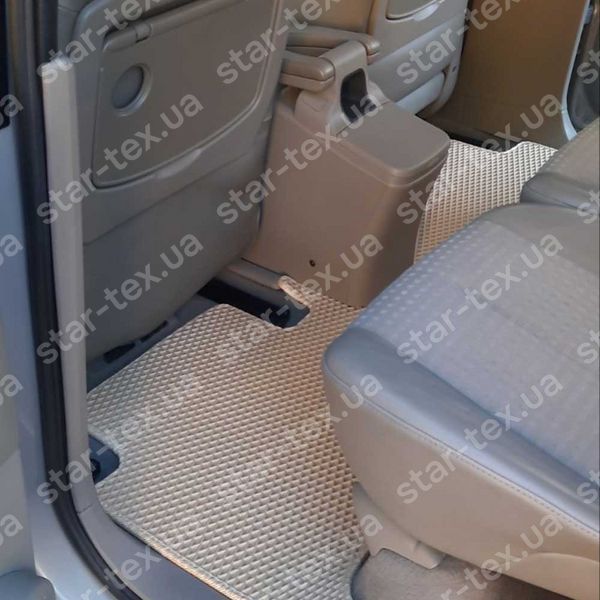 Комплект килимків EVA/Ромб до салону на Renault Scenic II (2003 - 2009) Чорний/Чорний 13938-01-21-41 зображення 7