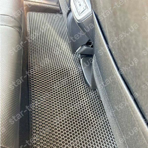 Комплект ковриков в салон на Nissan Ariya (2022 - ) EVA/Ромб Черный/Черный 13870-01-21-41 фото 8