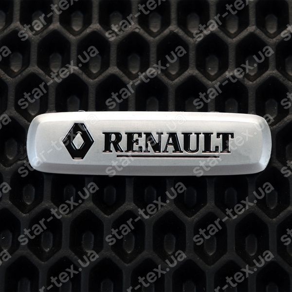 Металлический логотип для автомобильных ковриков Renault 17193-04-42-00 фото 2