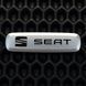 Металлический логотип для автомобильных ковриков Seat 17193-04-43-00 фото 2