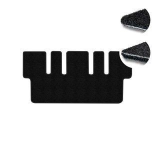 Килимки на 3-й рядок на Citroen C4 Grand Picasso I (2006 - 2013) текстиль/Ciak Чорний/Чорний 13440-62-05-07 зображення 1