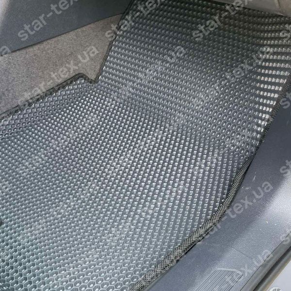 Комплект ковриков в салон на Volkswagen ID-5 (2021 - ) EVA/Ромб Черный/Черный 15666-01-21-41 фото 14