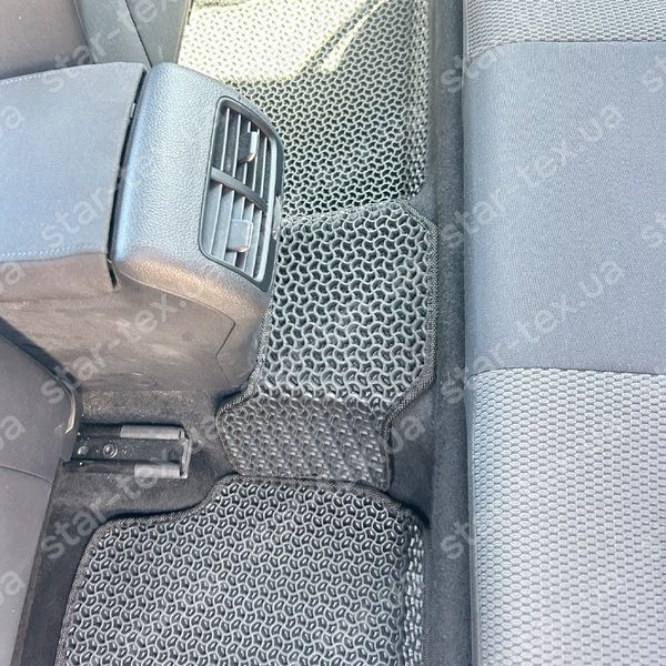 Комплект ковриков в салон на Volkswagen E-Golf EV (2014 - ) EVA/Ромб Черный/Черный 13044-01-21-41 фото 26