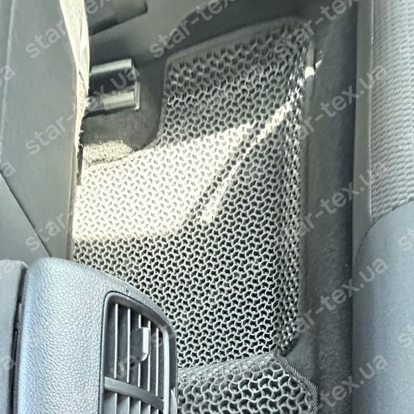 Комплект ковриков в салон на Volkswagen E-Golf EV (2014 - ) EVA/Ромб Черный/Черный 13044-01-21-41 фото 31