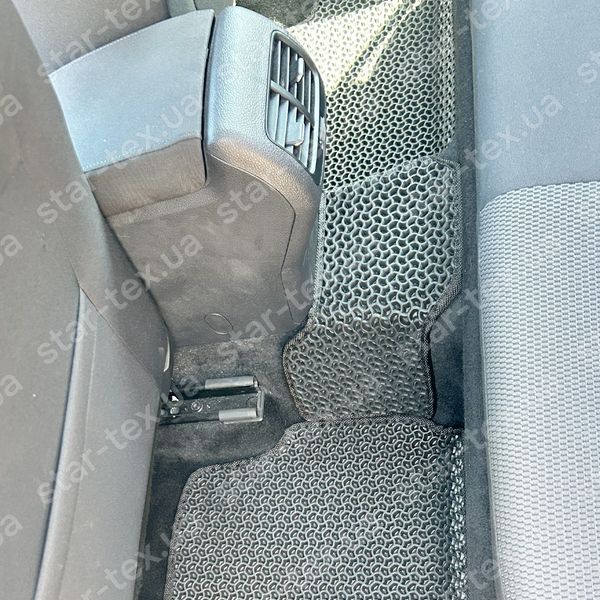 Комплект ковриков в салон на Volkswagen E-Golf EV (2014 - ) EVA/Ромб Черный/Черный 13044-01-21-41 фото 24