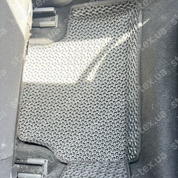 Комплект ковриков в салон на Volkswagen E-Golf EV (2014 - ) EVA/Ромб Черный/Черный 13044-01-21-41 фото 35