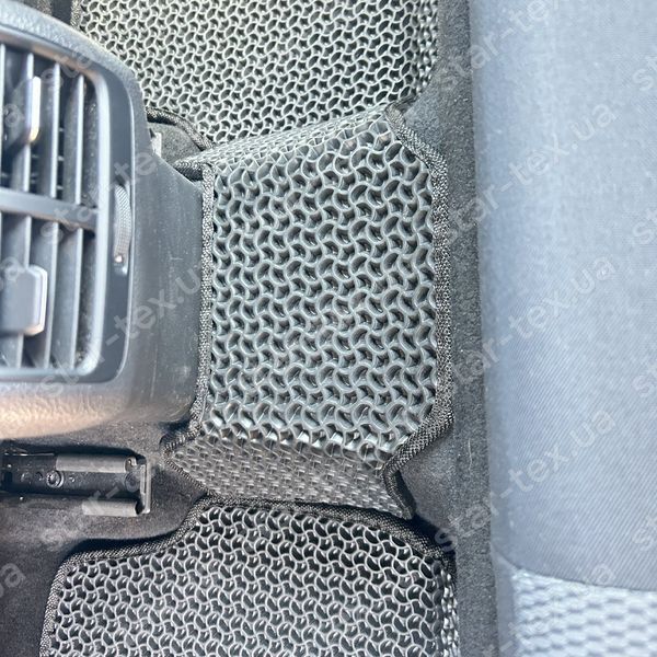Комплект ковриков в салон на Volkswagen E-Golf EV (2014 - ) EVA/Ромб Черный/Черный 13044-01-21-41 фото 36