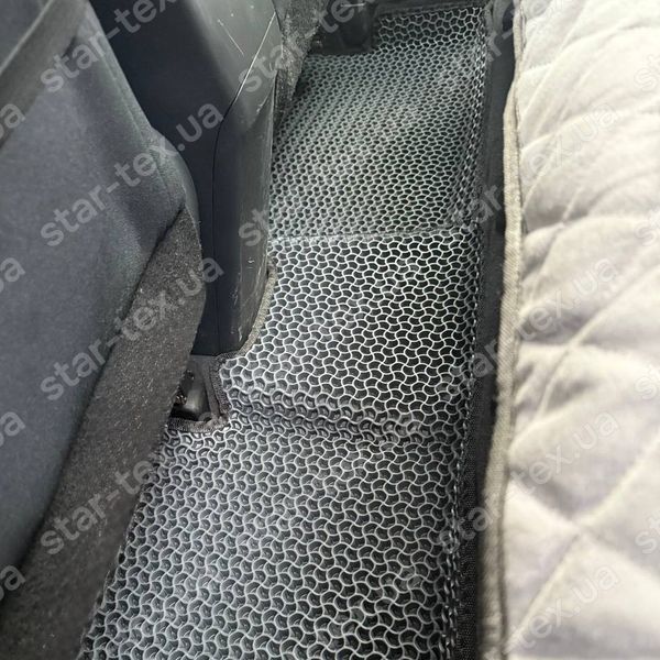 Комплект килимків EVA/Ромб до салону на Toyota Auris I (E150) (2006 - 2012) Чорний/Чорний 12737-01-21-41 зображення 10