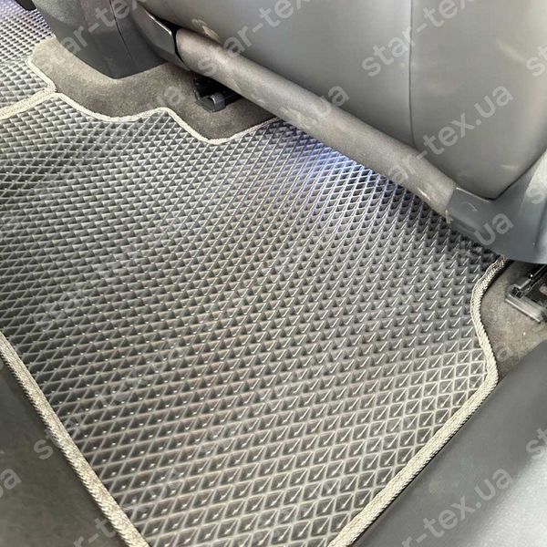 Комплект ковриков в салон на Volkswagen ID-5 (2021 - ) EVA/Ромб Черный/Черный 15666-01-21-41 фото 4