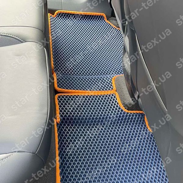 Комплект ковриков в салон на Volkswagen ID-5 (2021 - ) EVA/Ромб Черный/Черный 15666-01-21-41 фото 20