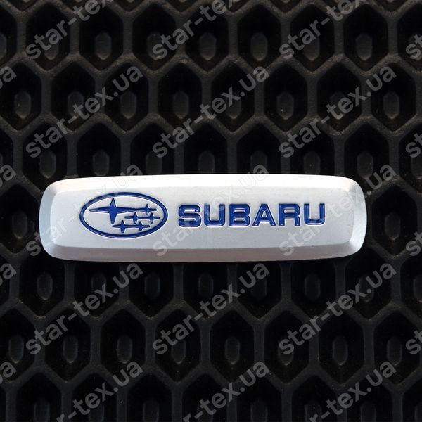 Металлический логотип для автомобильных ковриков Subaru 17193-04-47-00 фото 2