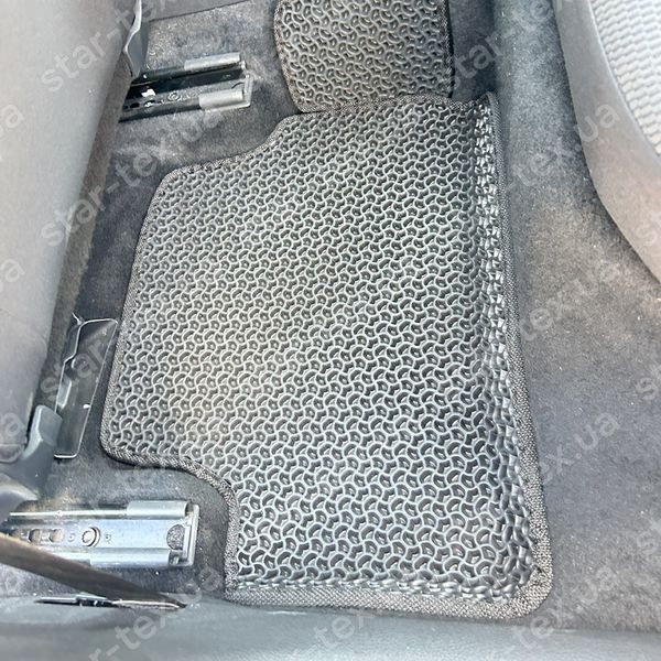 Комплект ковриков в салон на Volkswagen E-Golf EV (2014 - ) EVA/Ромб Черный/Черный 13044-01-21-41 фото 33