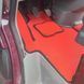 Комплект ковриков на 1-й ряд на Volkswagen Crafter I (2006 - 2017) 1+2 EVA/Ромб Черный/Черный 14719-01-21-41 фото 2