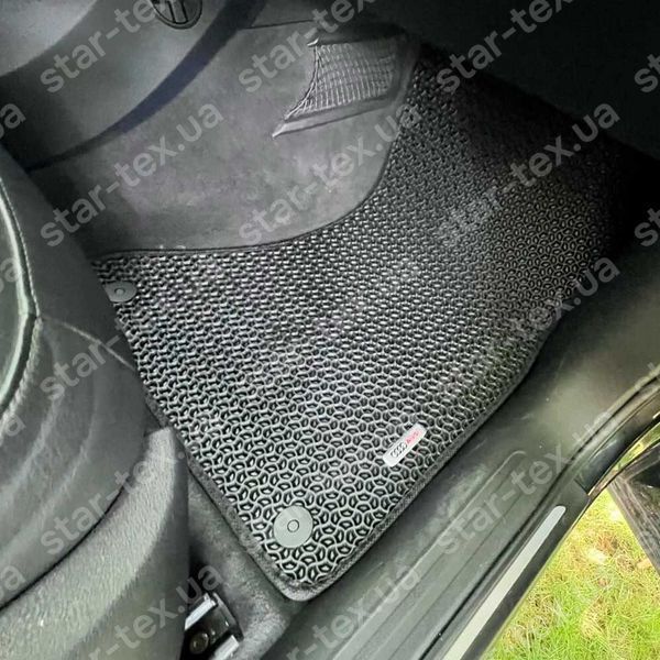 Комплект килимків до салону на Audi Q5 (8R) I (2012 - 2016) EVA/Ромб Чорний/Чорний 16804-01-21-41 зображення 3
