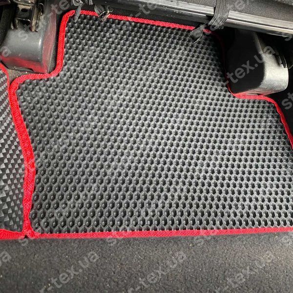 Комплект килимків EVA/Ромб до салону на Opel Zafira B (2005 - 2014) Чорний/Чорний 12225-01-21-41 зображення 4