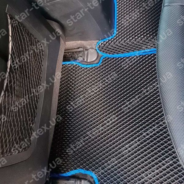 Комплект килимків EVA/Ромб до салону на Hyundai Elantra V (GT) (2010 - 2015) Чорний/Чорний 11059-01-21-41 зображення 3