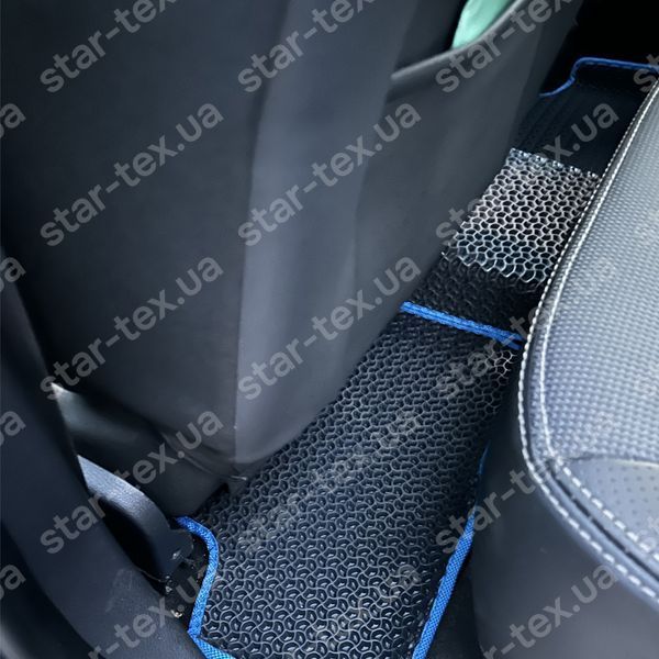 Комплект ковриков в салон на Dacia Sandero Stepway II (2012 - 2020) EVA/Ромб Черный/Черный 16267-01-21-41 фото 18