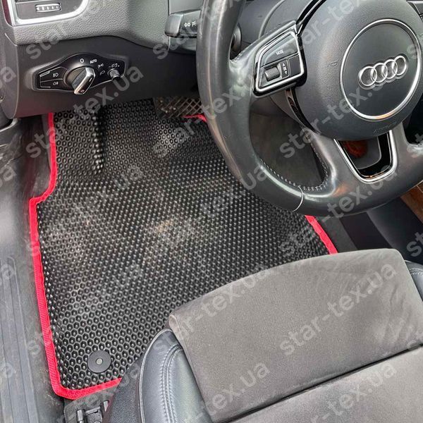 Комплект килимків до салону на Audi Q5 (8R) I (2012 - 2016) EVA/Ромб Чорний/Чорний 16804-01-21-41 зображення 6