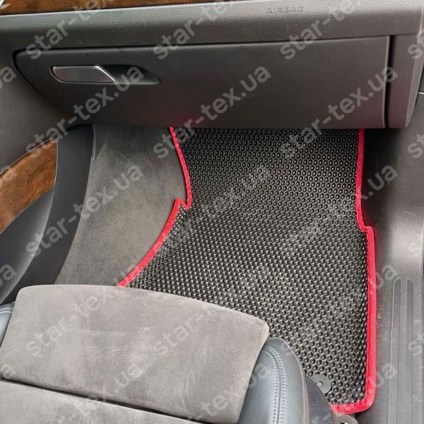 Комплект килимків до салону на Audi Q5 (8R) I (2012 - 2016) EVA/Ромб Чорний/Чорний 16804-01-21-41 зображення 7