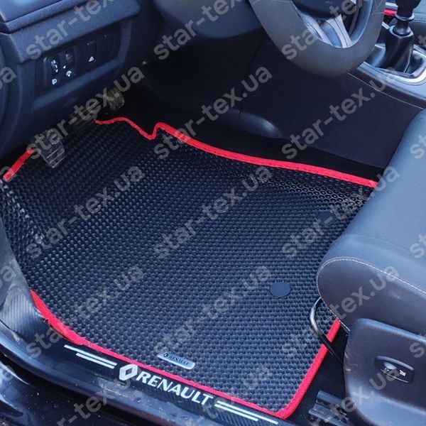 Комплект килимків до салону на Renault Megane III (2009 - 2015) універсал комплектація Bose EVA/Ромб Чорний/Чорний 15278-01-21-41 зображення 2