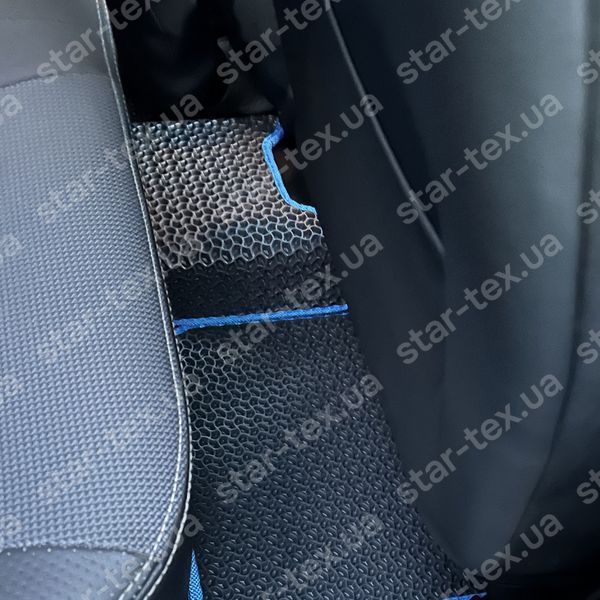 Комплект ковриков в салон на Dacia Sandero Stepway II (2012 - 2020) EVA/Ромб Черный/Черный 16267-01-21-41 фото 16