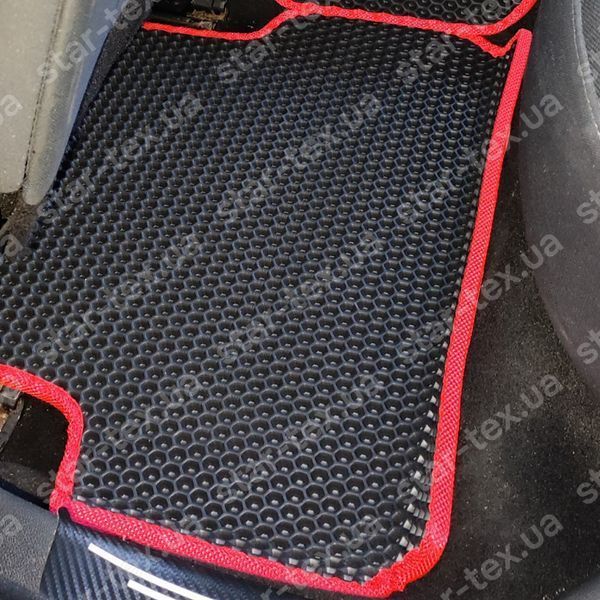 Комплект килимків до салону на Renault Megane III (2009 - 2015) універсал комплектація Bose EVA/Ромб Чорний/Чорний 15278-01-21-41 зображення 10
