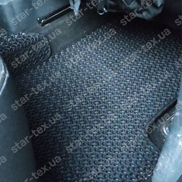 Комплект ковриков в салон на Dacia Sandero Stepway II (2012 - 2020) EVA/Ромб Черный/Черный 16267-01-21-41 фото 9