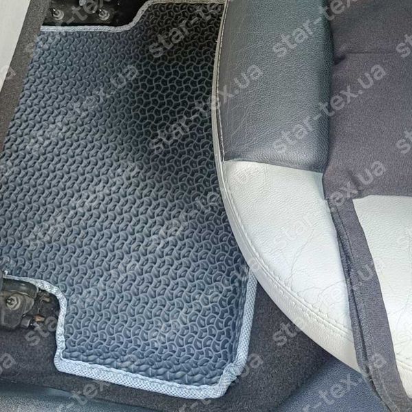 Комплект килимків до салону на Renault Megane III (2009 - 2015) універсал комплектація Bose EVA/Ромб Чорний/Чорний 15278-01-21-41 зображення 17