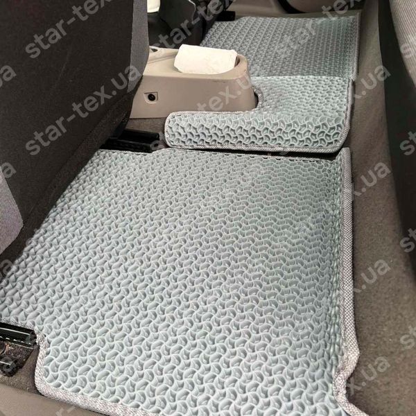 Комплект ковриков EVA/Ромб в салон на Renault Zoe EV (2012 - 2019) Черный/Черный 13962-01-21-41 фото 11