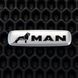 Металлический логотип для автомобильных ковриков MAN 17193-04-33-00 фото 2
