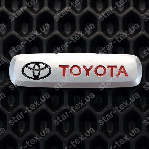 Металлический логотип для автомобильных ковриков Toyota 17193-04-50-00 фото 2