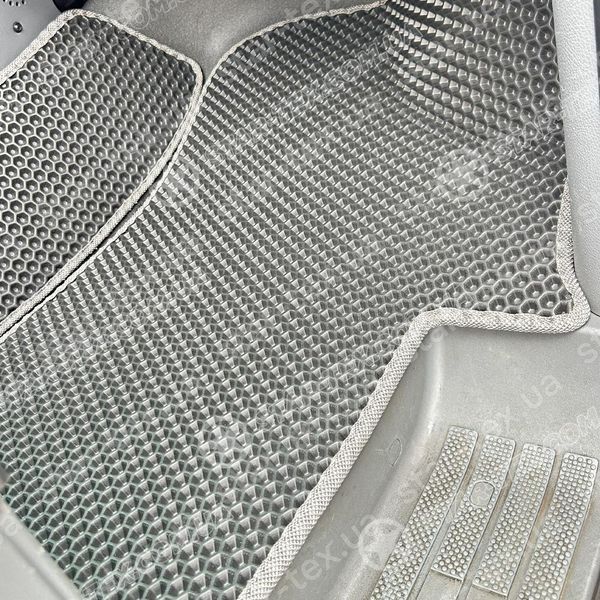 Комплект килимків на 1-й рядок на Mercedes-Benz Vito W639 (2003 - 2014) 1+1 EVA/Ромб Чорний/Чорний 15395-01-21-41 зображення 23