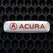 Металлический логотип для автомобильных ковриков Acura 17193-04-01-00 фото 2