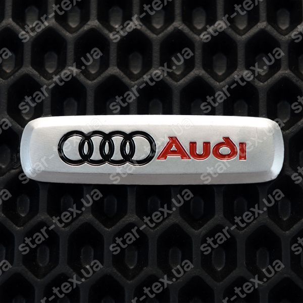 Металлический логотип для автомобильных ковриков Audi 17193-04-03-00 фото 2
