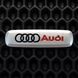 Металлический логотип для автомобильных ковриков Audi 17193-04-03-00 фото 2