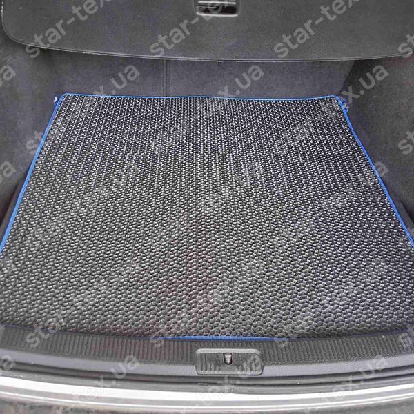 Килимок EVA/Ромб до багажника на Volkswagen Golf (MK5) (2003 - 2010) універсал Чорний/Чорний 15245-01-21-41 зображення 3