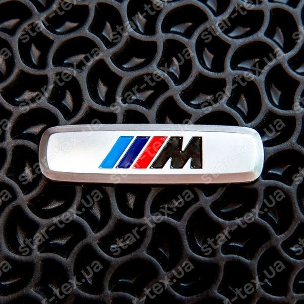 Металлический логотип для автомобильных ковриков BMW M 17193-04-06-00 фото 2