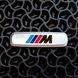 Металлический логотип для автомобильных ковриков BMW M 17193-04-06-00 фото 2