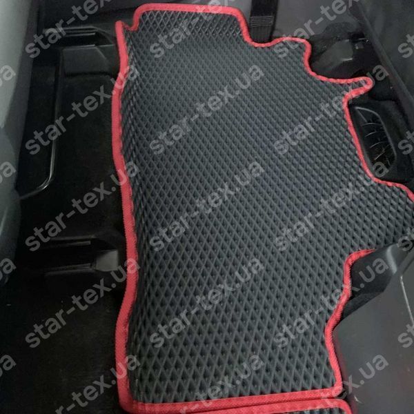 Комплект килимків EVA/Ромб до салону на Toyota Prius V (2011 - 2021) Чорний/Чорний 12933-01-21-41 зображення 9