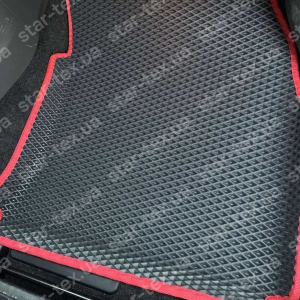 Комплект килимків EVA/Ромб до салону на Toyota Prius V (2011 - 2021) Чорний/Чорний 12933-01-21-41 зображення 7